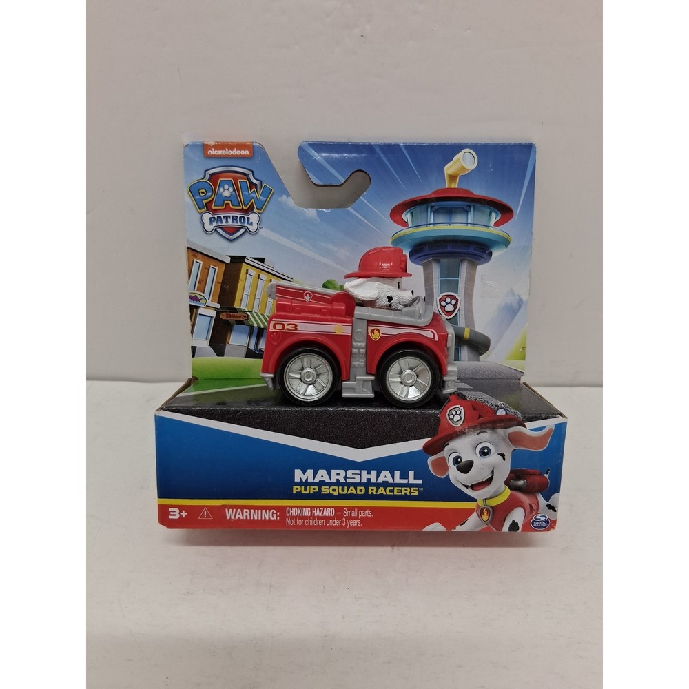 Paw Patrol Pup Squad Racers Marshall Fire Truck Toy Vehicle 6070433 NEW